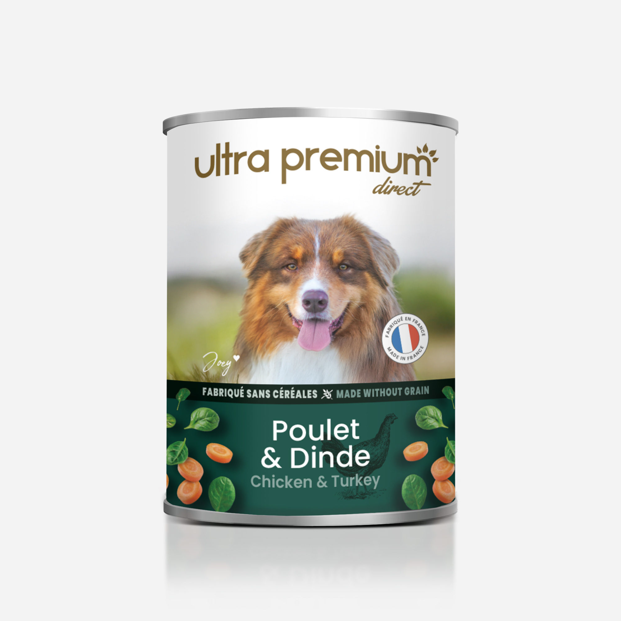 Ultra Premium Direct Pâtée Chien Sans Céréales Poulet & Dinde